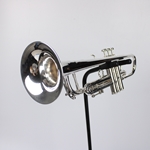 E-Benge #2 Resno-Tempered Bell Custom Built Silver Trumpet *ULTRASONIC CLEAN*