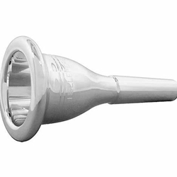 Conn Helleberg Series Tuba Mouthpiece in Silver Silver Standard