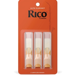 Rico Alto Sax Reeds, 3.0 Strength, 3-Pack
